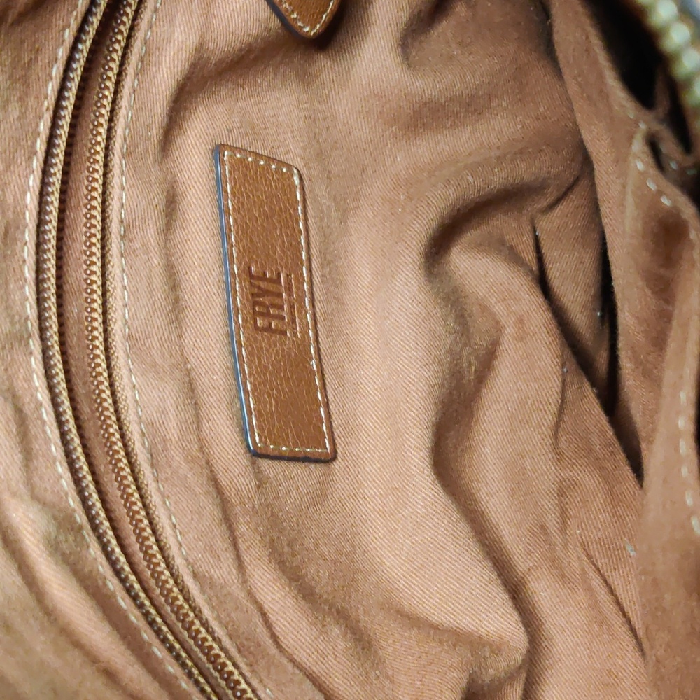Frye Brown Leather Crossbody Bag - Picture 7 of 15